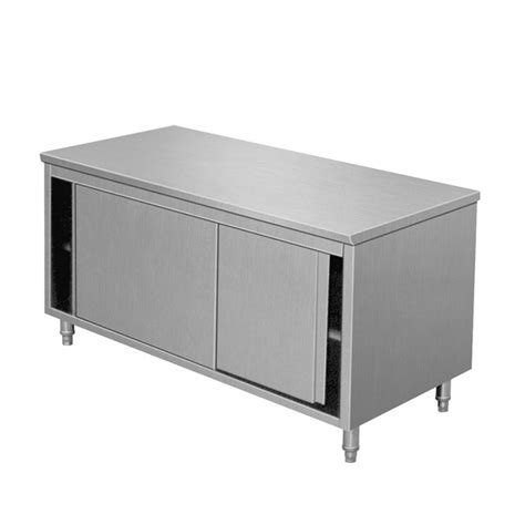 stainless steel cabinet with tabletop|stainless steel topped storage cabinet.